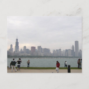 Chicago skyline briefkaart