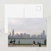 Chicago skyline briefkaart (Voorkant / Achterkant)