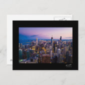 Chicago Skyline Briefkaart (Voorkant / Achterkant)