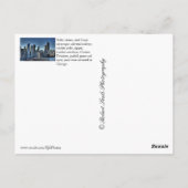 Chicago Skyline Briefkaart (Achterkant)