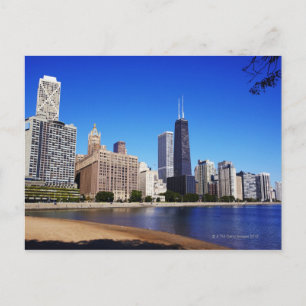 Chicago Skyline. Briefkaart