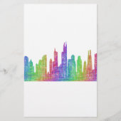 Chicago skyline briefpapier (Voorkant)