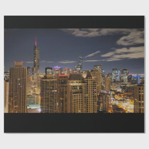 Chicago Skyline Cadeaupapier