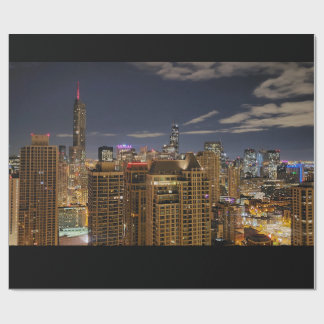 Chicago Skyline Cadeaupapier