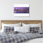 Chicago Skyline Canvas Afdruk (Insitu (Slaapkamer))