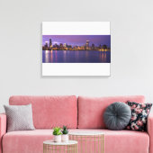 Chicago Skyline Canvas Afdruk (Insitu (Woonkamer))