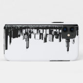 Chicago Skyline Case-Mate iPhone Case (Achterkant (horizontaal))