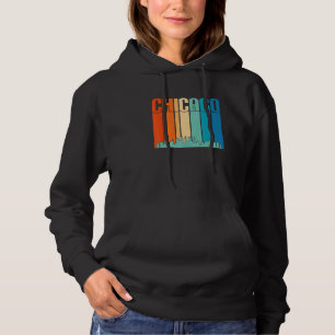 Chicago Skyline Cityscape City Metropole Hoodie