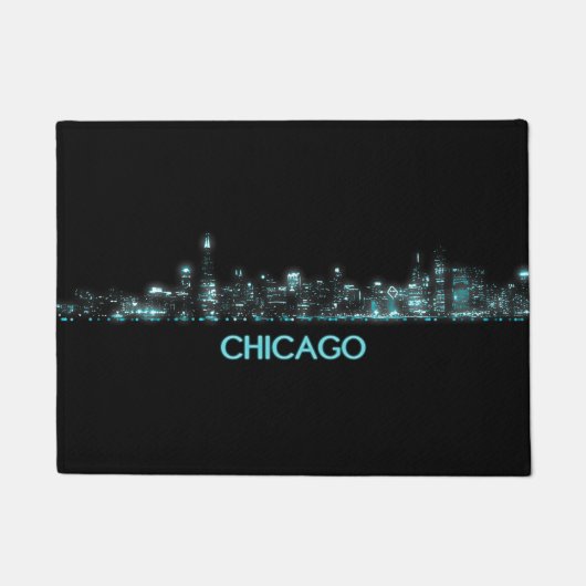 Chicago Skyline Deurmat (Voorkant)