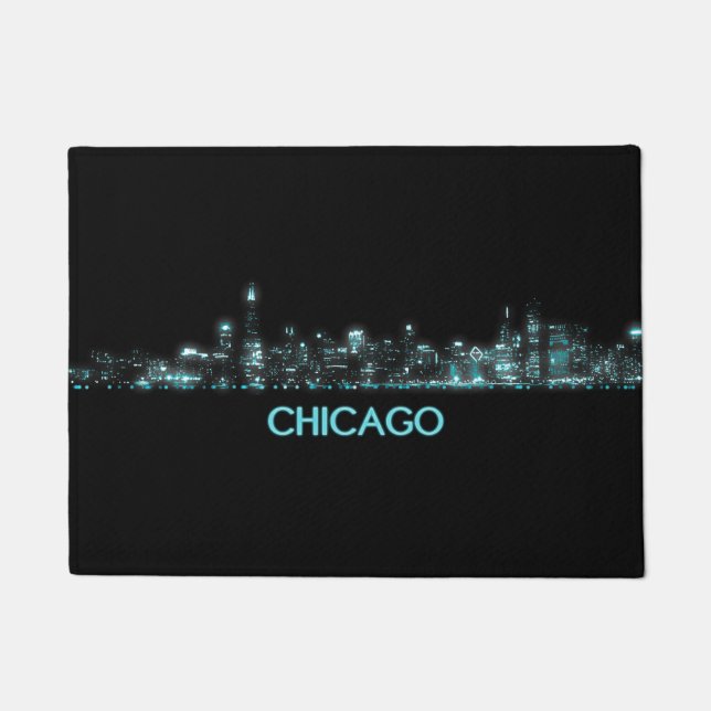 Chicago Skyline Deurmat (Voorkant)