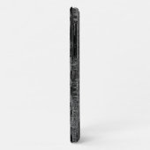 Chicago Skyline Etched Case-Mate iPhone Case (Achterkant/links)