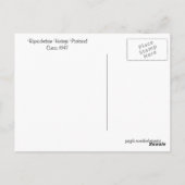 Chicago Skyline Grant Park Illinois Briefkaart (Achterkant)