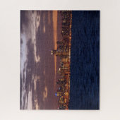 Chicago Skyline jigzaadpuzzle Legpuzzel (Verticaal)