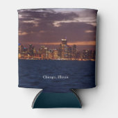 Chicago Skyline Koelbox Blikjeskoeler (Voorkant)
