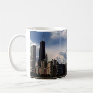 Chicago Skyline Lake Michigan Summer Koffiemok