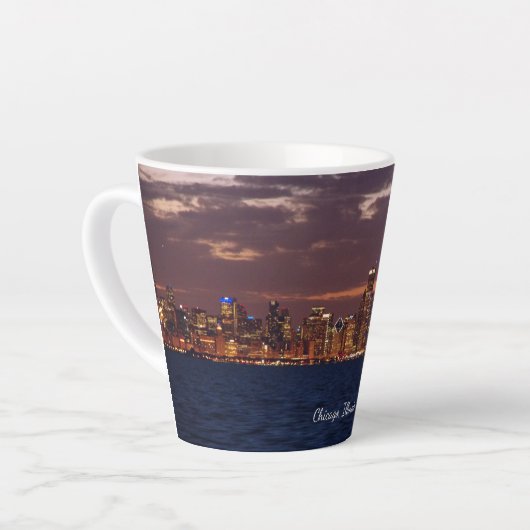 Chicago Skyline latte mok (Linkerhoek)