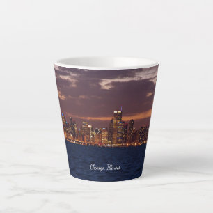 Chicago Skyline latte mok