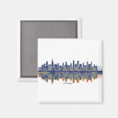 Chicago Skyline Magneet (Voorkant / Achterkant)