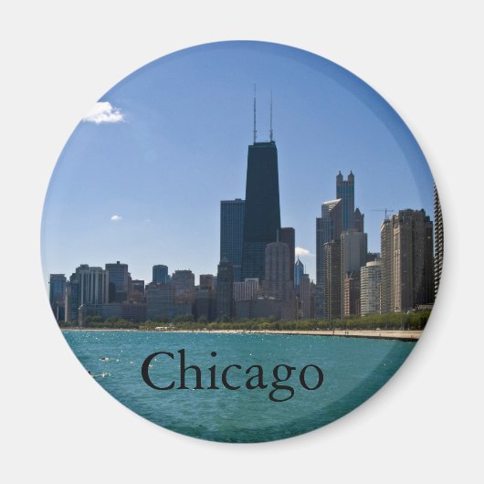 Chicago Skyline Magneet (Voorkant)