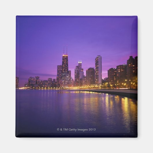 Chicago Skyline Magneet (Voorkant)