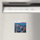 Chicago Skyline Magnet Magneet (Insitu (Vaatwasser))