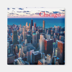 Chicago Skyline Magnet Magneet