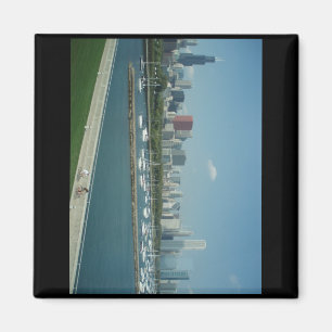 Chicago Skyline Magnet Magneet