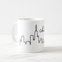 Chicago Skyline Mok