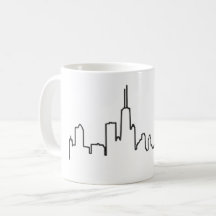 Chicago Skyline Mok
