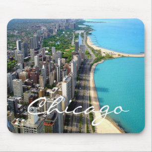Chicago Skyline Mousepad Muismat