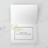 Chicago Skyline Nieuwjaar Feestdagen Kaart (Binnen)