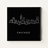 Chicago Skyline Notitieboek (Achterkant)