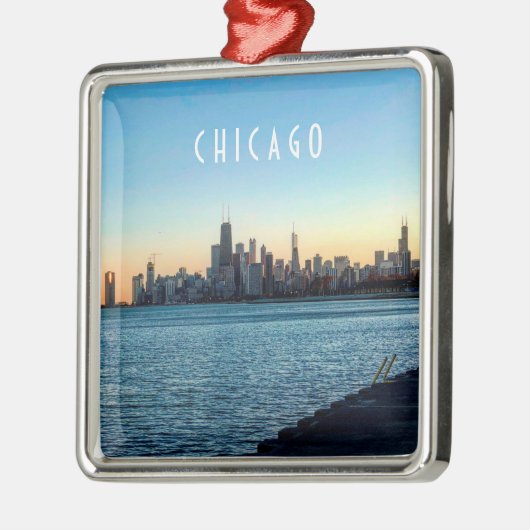 Chicago Skyline Ornament (Links)