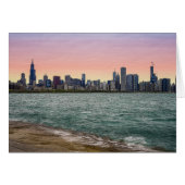 Chicago Skyline Painterly (Voorkant Horizontaal)
