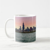Chicago Skyline Painty Coffee Mug (Gauche)