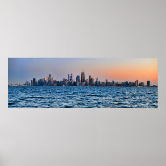 Chicago Skyline Poster