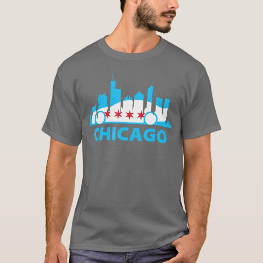 Chicago Skyline Race Shirt (Voorkant)