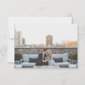 Chicago Skyline Response Kaart (Achterkant)