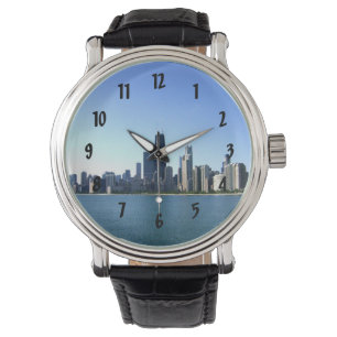 Chicago Skyline Tijdstuk Horloge