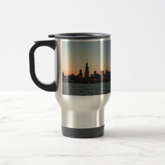 Chicago Skyline Travel Mug Reisbeker (Links)