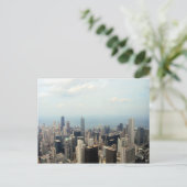 Chicago Skyline Uitzicht van Willis Tower Briefkaart (Staand voorkant)