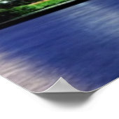 Chicago skyline van de Adler Planetarium Poster (Hoek)