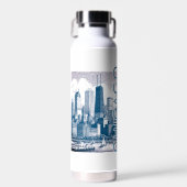 Chicago Skyline Waterfles (Voorkant)