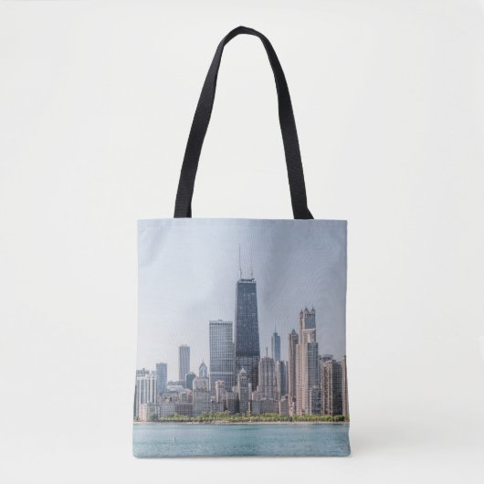 Chicago Skyline with Lake Michigan Draagtas (Voorkant)