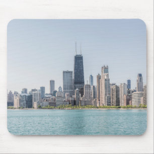 Chicago Skyline with Lake Michigan Muismat