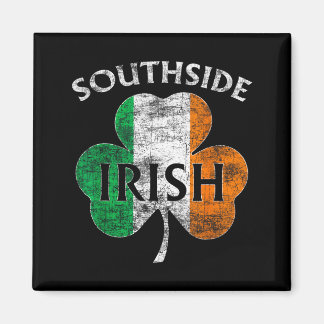 Chicago Southside Irish Flag St. Patrick's Day  Magneet