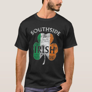 Chicago Southside Irish Flag St. Patrick's Day T-shirt
