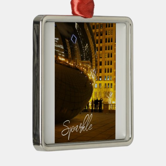 Chicago Sparkle Ornament (Rechts)