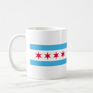Chicago Stadsvlag Koffiemok
