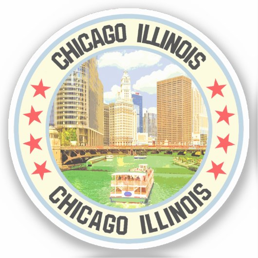 Chicago Sticker (Voorkant)